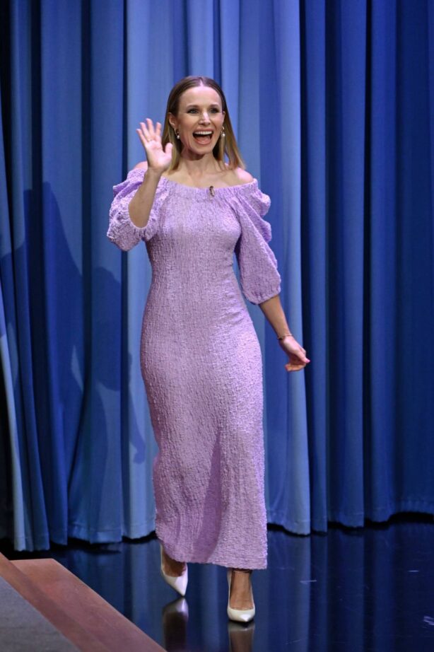 Kristen Bell -  The Tonight Show Starring Jimmy Fallon in NYC